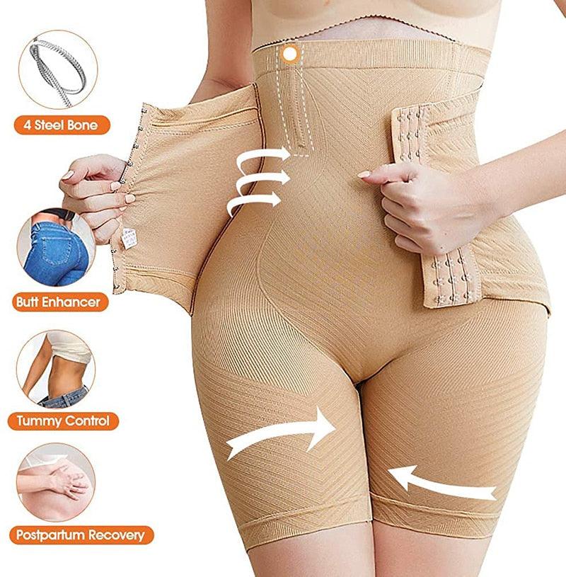 5XL Push Up Butt Lifter Slim Body Shaper - Firm Tummy Control