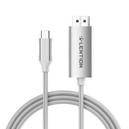 USB C to DisplayPort Cable Adapter (4K/60Hz) for MacBook Pro 13/15 (Thunderbolt 3), 2018 2019 iPad Pro/Mac Air (CA2)(1U52)(F52)