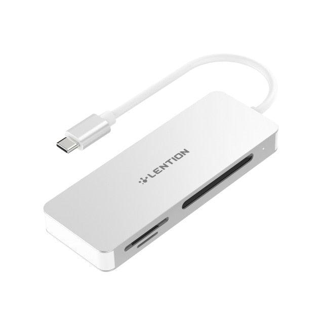 USB C to SD/Micro SD/CF Card Reader, USB Type C Memory Card Adapter for MacBook Pro 16 (Thunderbolt 3 Port)，New MacBook Air 13 (CA2)(1U52)