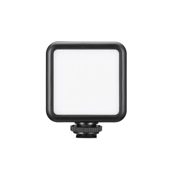 Mini Portable LED Video Light Triple Cold Shoe Rechargeable Vlog Fill Light Photography Lighting Tripod Kit CRI95+ (D54)(MC7)(1U54)
