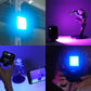 VL49 Mini RGB LED Video Light 2700K-9000K On Camera Fill Light Photography Lighting Pocket Live Tiktok Vlog Light lamp (MC7)(1U54)