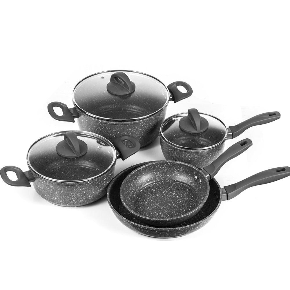 Ultimate Hard Anodized Nonstick Frying Pan -with Ceramic Coating 2 pcs sets Dishwasher Safe (D61)(AK1)