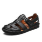 Men's Summer Sandals - Genuine Leather Outdoor Summer Slippers (MSC6)
