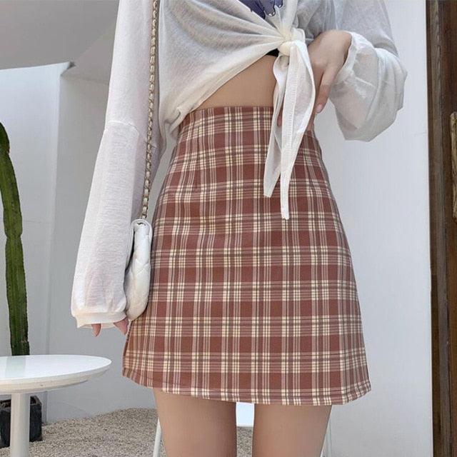 Amazing Women Wrap Short Skirts - Summer High Waist Streetwear - Elastic New Fashion (2U22)