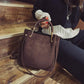 Amazing Vintage Leather Women's Tote Bags - Luxury Faux Suede Crossbody Bags (WH2)(WH4)