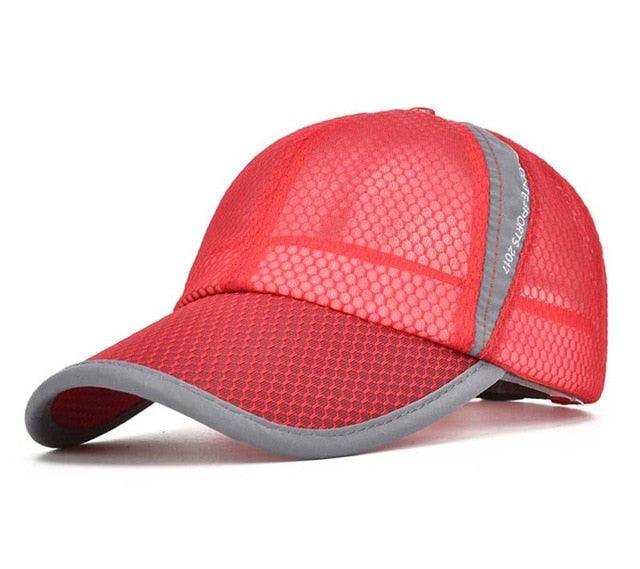 Summer Men Women Hiking Caps - Outdoor Sport Camping Hats - Mesh Baseball Cap Headwear Caps (MA8)(WH8)