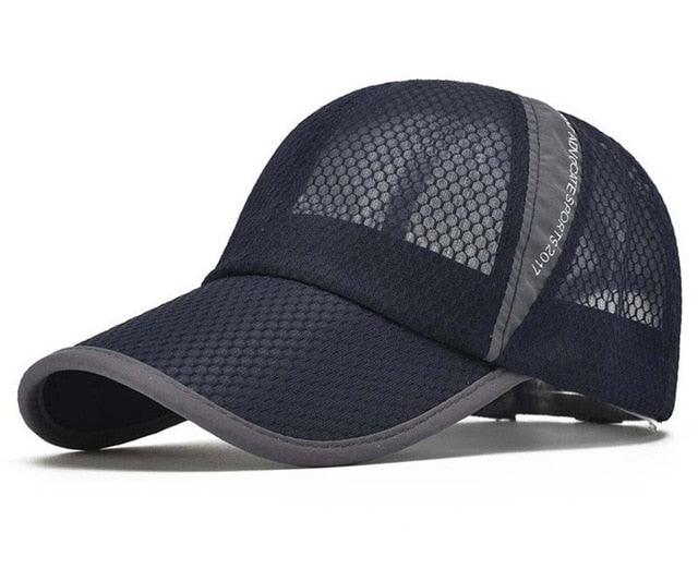Summer Men Women Hiking Caps - Outdoor Sport Camping Hats - Mesh Baseball Cap Headwear Caps (MA8)(WH8)