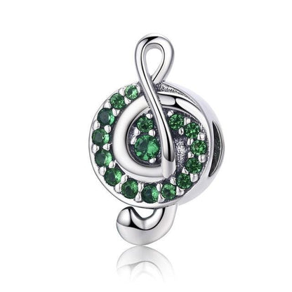 Great Real 925 Sterling Silver 20 Style Charms - Zircon Beads - Dangle Charm Jewelry Gift (D81)(6JW)