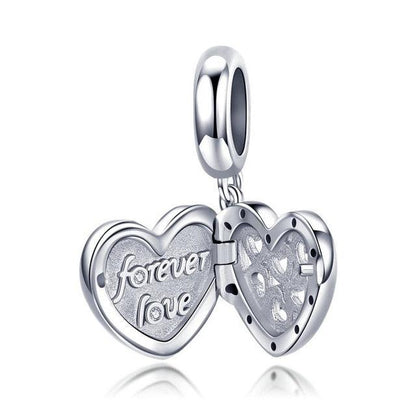 Great Real 925 Sterling Silver 20 Style Charms - Zircon Beads - Dangle Charm Jewelry Gift (D81)(6JW)