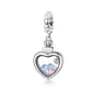 Great Real 925 Sterling Silver 20 Style Charms - Zircon Beads - Dangle Charm Jewelry Gift (D81)(6JW)