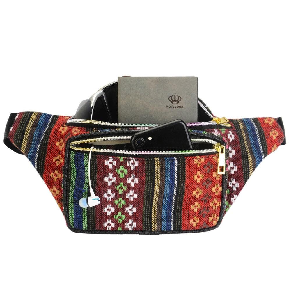 Waist Bag -Fashion Belt Bag - Travel Waterproof Polyester Running Bag (LT8)