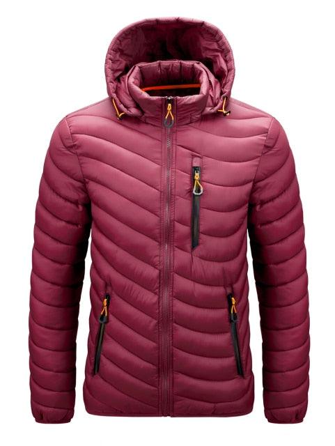 New Waterproof Winter Jacket - Men Hoodies Warm Winter Coat - Thicken Zipper Jackets (TM4)(F100)