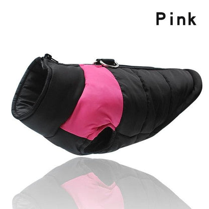 Waterproof Dog Clothes - Small Dogs Winter Warm Pet Dog Coat - Large Dog Clothes Puppy Pug Vest (W1)