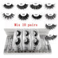 Wholesale False Eyelashes 20/30/50 PCS Lashes In Bulk 3d Mink Lashes Wholesale Eyelashes Natural Mink (M2)(1U86)(F86)