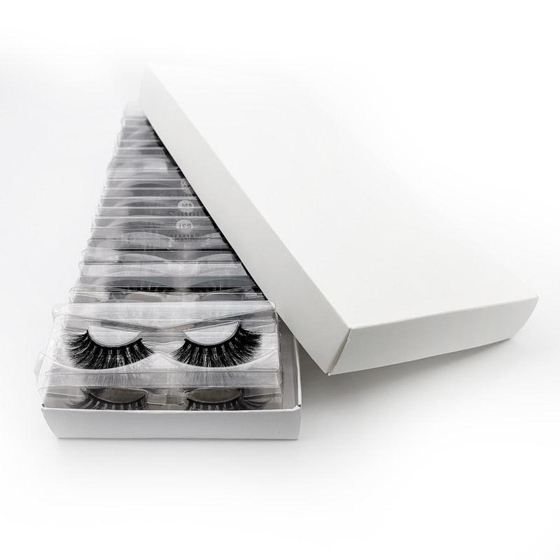 Wholesale False Eyelashes 20/30/50 PCS Lashes In Bulk 3d Mink Lashes Wholesale Eyelashes Natural Mink (M2)(1U86)(F86)