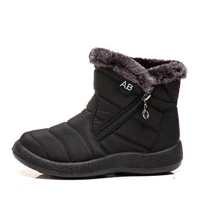 Gorgeous Women's Winter Boots - Waterproof Warm Plush Ankle Boots (3U38)(3U107)