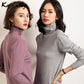 Cute Women's Sweater - Wool Pullover Women's Turtleneck Sweater - Pullover Soft Winter Sweaters (TB8C)