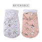 Winter Dog Clothes - Pet Sliver Stars Printed Coat - For Small Dogs Warm Down Jacket Hoodies Clothing (2U69)