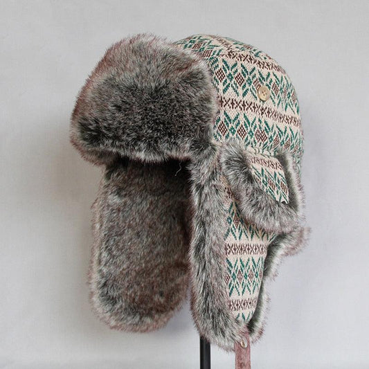 Great Winter Russian Bomber Hat - Trapper Snow Caps (WH7)