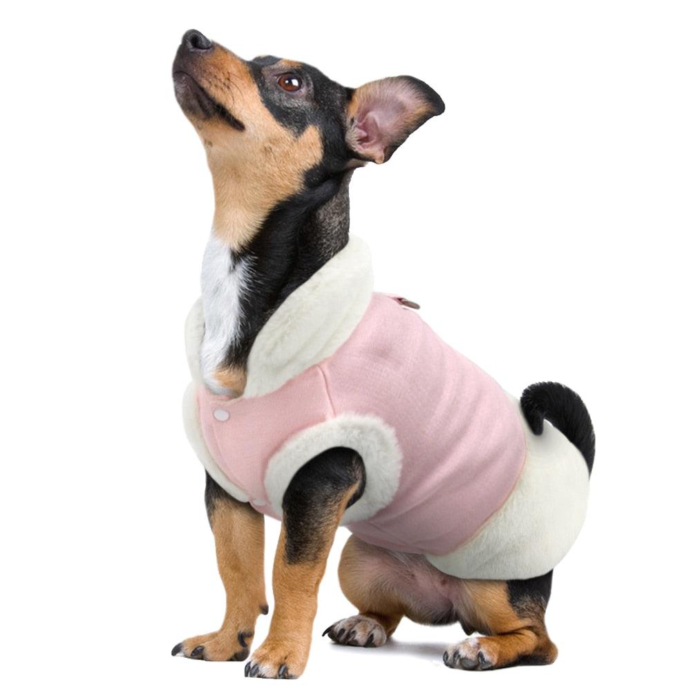 Winter Warm Dog Pet Coat Clothes - Dogs Puppy Vest - Pet Clothing For Chihuahua French Bulldog Dog Coat (W1)(F69)