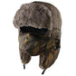 Winter Warm Earflap Bomber Hats Caps Scarf - Russian Trapper Thermal Hat Trooper Earflap (MA8)