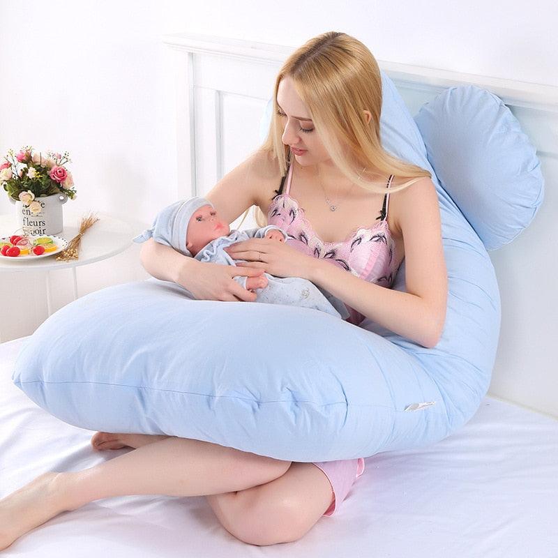 Sleeping Pregnancy Side Support Pillow For Pregnant Women - U Shape Extra Large Body Maternity Pillows (1U7)(8Z2)