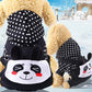 Winter Warm Pet Dog Clothes - Hooded Cotton Clothing for Puppy - Outfit Four-legged Fleece Button (W2)(W7)(W4)
