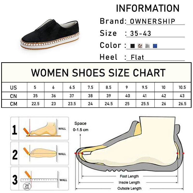 Woman Fashion Snake Pattern Footwear - Women Loafers Ladies Autumn Classic Flats Slip On Shoes (3U40)