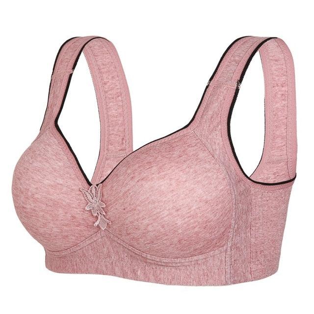 Women Bras - Push Up Gathered Bras - Fashion Full Cup Adjustment Female Thin Section Lingerie (3U27)