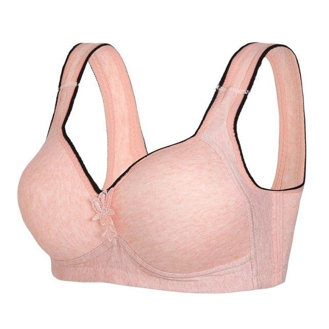 Women Bras - Push Up Gathered Bras - Fashion Full Cup Adjustment Female Thin Section Lingerie (3U27)