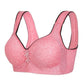 Women Bras - Push Up Gathered Bras - Fashion Full Cup Adjustment Female Thin Section Lingerie (3U27)