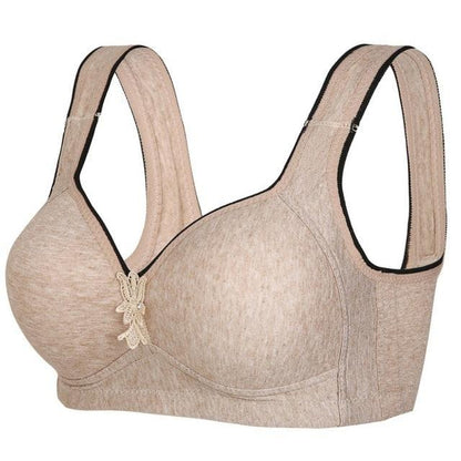 Women Bras - Push Up Gathered Bras - Fashion Full Cup Adjustment Female Thin Section Lingerie (3U27)