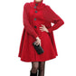 Beautiful Women Coats - Female Jackets Winter Casual Vintage Coat - Plus Size Autumn Outwears - Warm Solid Long Coat (D20)(TB8A)(TB8B)(TP3)