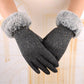 Women's Fashion Gloves - Unisex Winter Warm Casual Gloves - Solid Color (3U87)