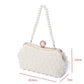 Gorgeous Women High Quality Luxury Crystal Evening Clutch Bag - Elegant Clutch Handbag (D43)(WH1)(WH6)