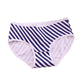 Women's Amazing Bow Cute Printed Mid Waist Briefs Panties (1U28)