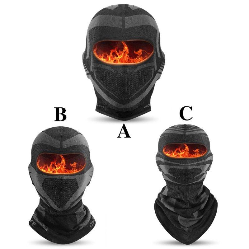 Great Winter Cycling Cap - Bike Full Face Mask Neck Warmer Unisex Scarf Ski Bicycle Winter Hat (2U103)