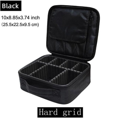 Professional Cosmetic Case Beauty Brush Makeup Bag - Travel Necessary Waterproof Cosmetic Bag (D79)(LT5)