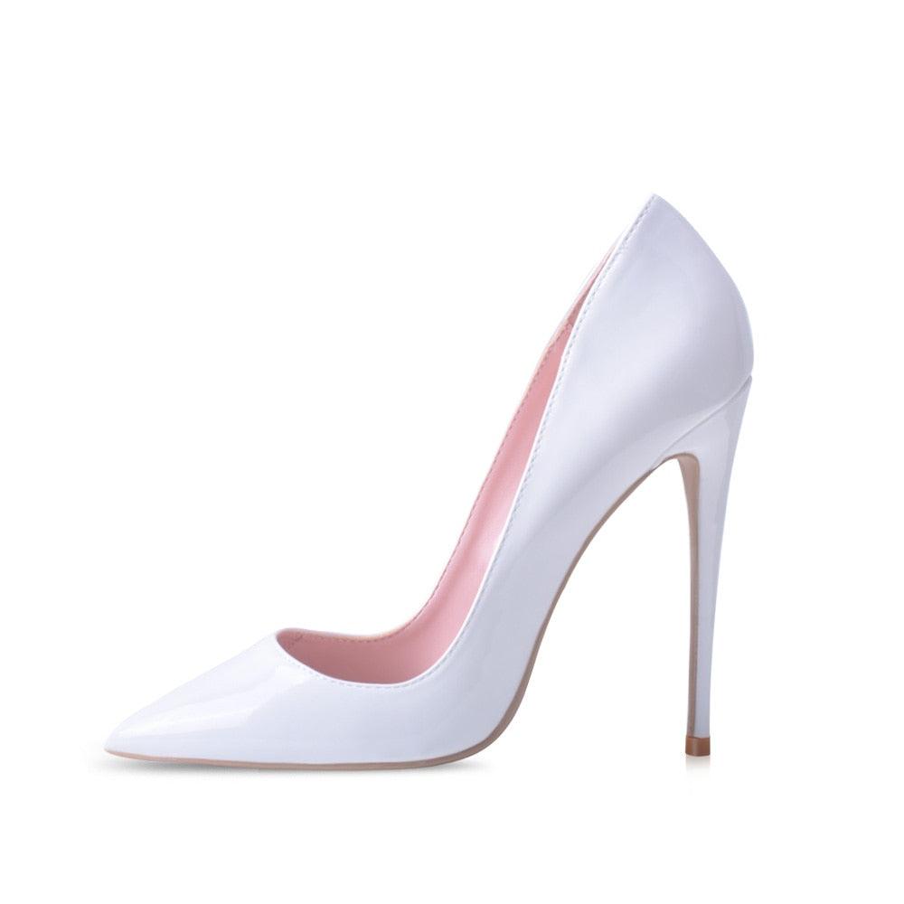 Sexy Women Pumps High Heels Shoes - Wedding Lacquer Stiletto Heels - High Heeled Shoes for Prom Party Heel (2U37)(2U36)