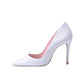 Sexy Women Pumps High Heels Shoes - Wedding Lacquer Stiletto Heels - High Heeled Shoes for Prom Party Heel (2U37)(2U36)