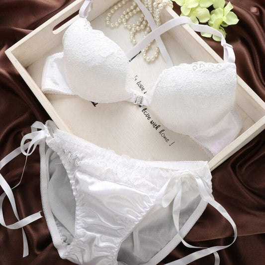 Gorgeous Women Push Up Bra Set - Lingerie Sexy Front Buckle Bra - Front Closure U Shape (3U27)(3U28)