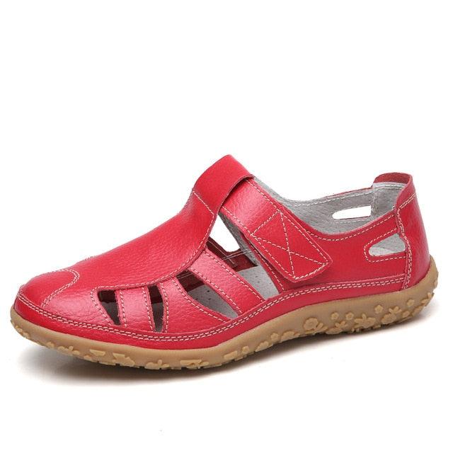 Women Sandals Casual Summer Ladies Soft Beach Sandals Walking Shoes Outdoor Comfort Female Fashion Sneakers Breathable Hook Shoes