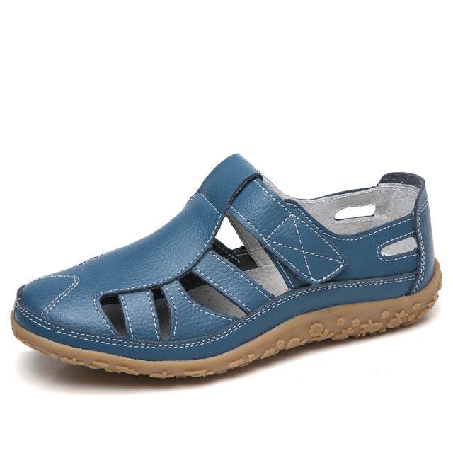 Women Sandals Casual Summer Ladies Soft Beach Sandals Walking Shoes Outdoor Comfort Female Fashion Sneakers Breathable Hook Shoes