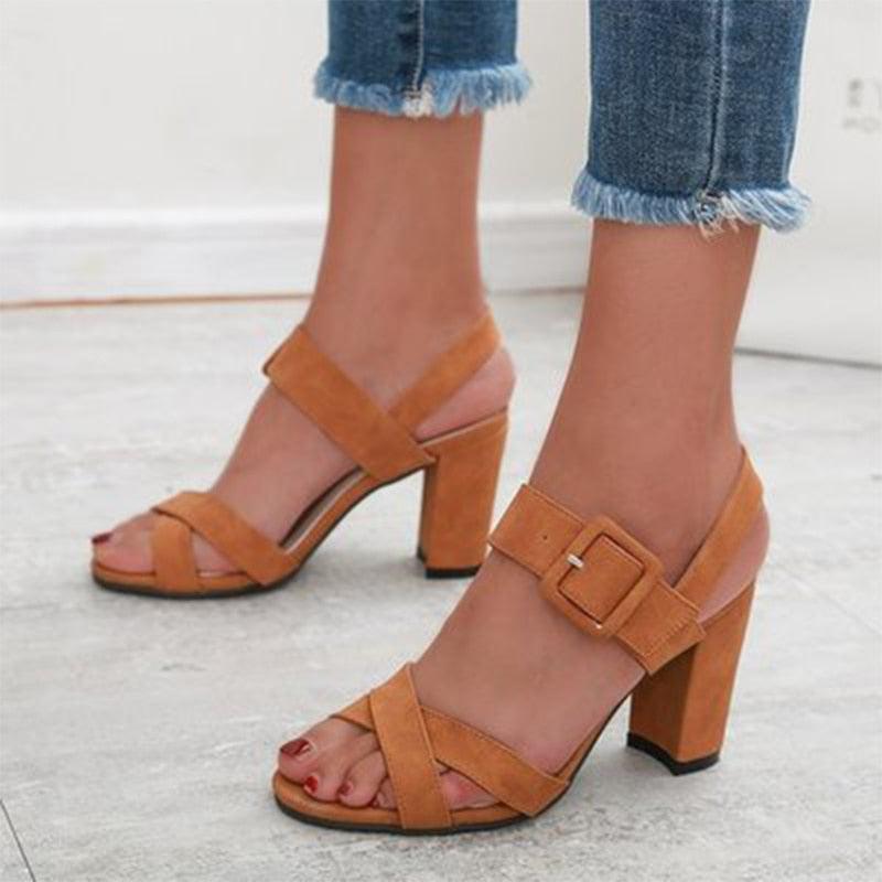 Trending Women Elegant Sandals - Ankle Buckle Strap (3U39)(3U36)(3U37)