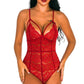 Women Sexy Casual Mesh Patchwork Lingerie - Full Lace Decoration Exotic Bodysuits (2U29)
