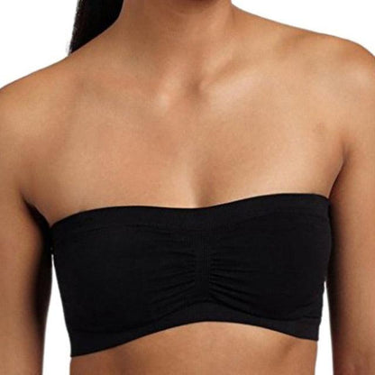 Women Sexy Solid Tube Top - Plus Size - Sexy Women's Lingerie Strapless Bras - Women Underwear Strapless Tops (3U27)