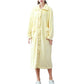 Women Soft Warm Flannel Robe Pajamas - Solid Thicken - Long Bathrobe With Pockets Sleepwear (D90)(ZP4)