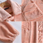 Women Soft Warm Flannel Robe Pajamas - Solid Thicken - Long Bathrobe With Pockets Sleepwear (D90)(ZP4)