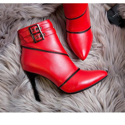 Beautiful Trending Women Winter High Heel Boots - Ankle Casual Vintage Boots (BB1)(BB2)(WO4)(CD)(F38)(F36)(F107)(F42)