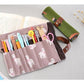 Women's Cosmetic Brush Bag - Travel Organizer Makeup Brushes - Pouch Multifunction Make Up Brushes Protector (D79)(LT5)